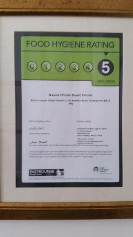 Boyne House Guest House Eastbourne Exteriör bild